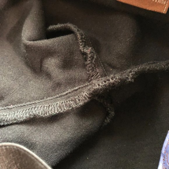 PAIGE Black Glam Rock Pull-On Leggings M - Picture 11 of 15